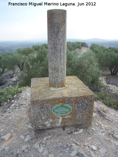 Cerro Ben-Zala - Cerro Ben-Zala. Vrtice geodsico