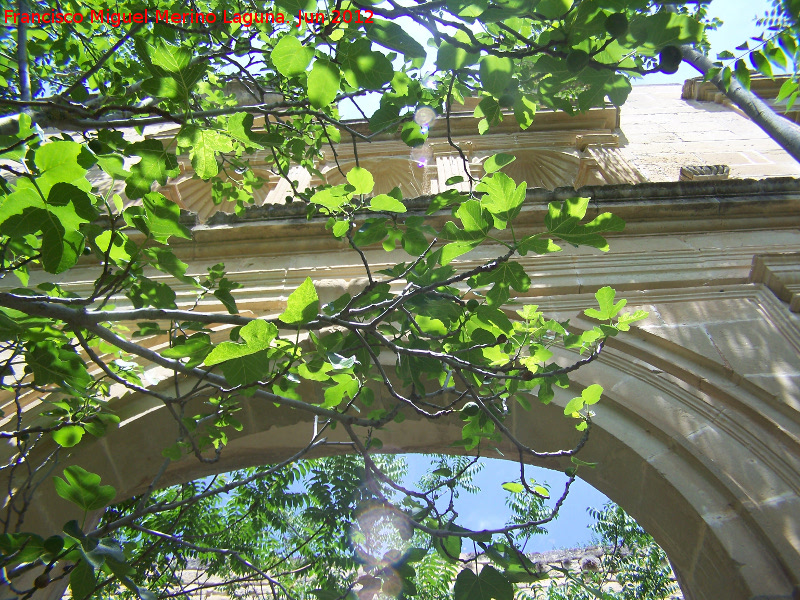 Ermita-Hospedera Madre de Dios del Campo - Ermita-Hospedera Madre de Dios del Campo. Arco de la portada