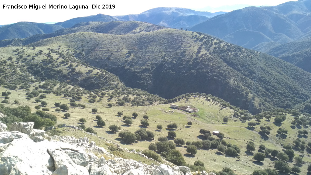 Lomas de Carboneros - Lomas de Carboneros. Vistas hacia el Cerro del Tercero