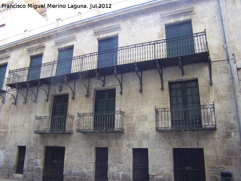 Casa de la Calle Jorge Juan n 17 - Casa de la Calle Jorge Juan n 17. Fachada