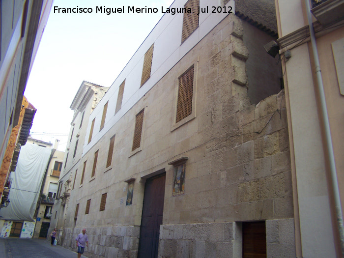 Convento de Las Monjas de la Sangre - Convento de Las Monjas de la Sangre. Fachada