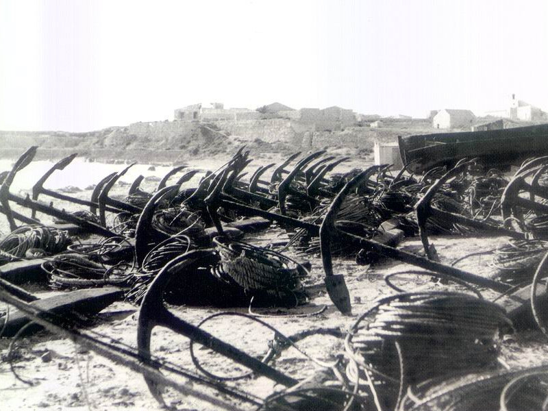 Isla de Tabarca. Cofrada de Pescadores - Isla de Tabarca. Cofrada de Pescadores. Foto antigua