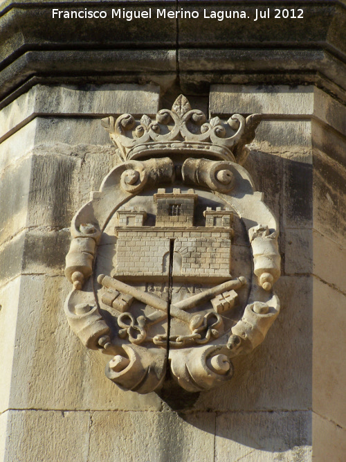 Iglesia de la Asuncin - Iglesia de la Asuncin. Escudo de la torre