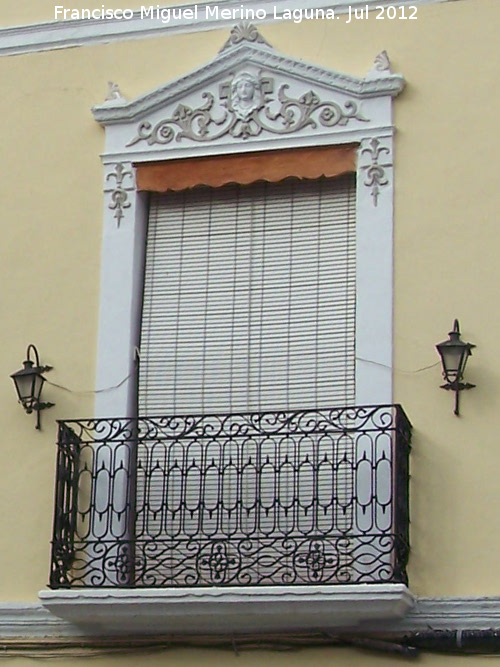 Casa de la Calle Torreta n 25 - Casa de la Calle Torreta n 25. Balcn