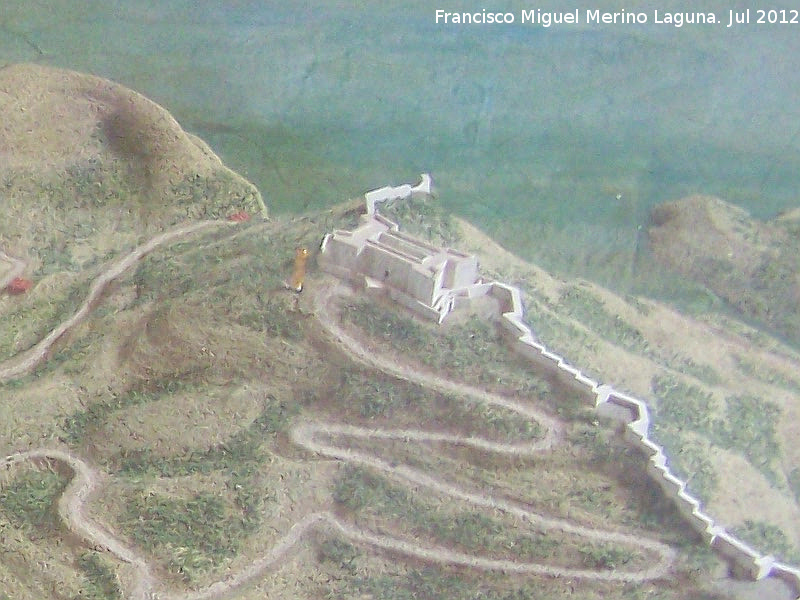 Castillo Galeras - Castillo Galeras. Maqueta