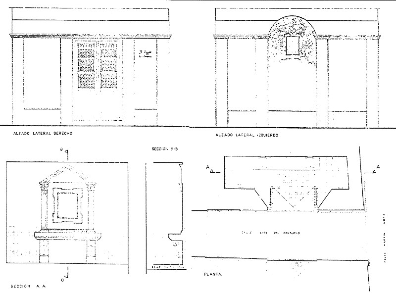 Arco del Consuelo - Arco del Consuelo. Planos de Luis Berges