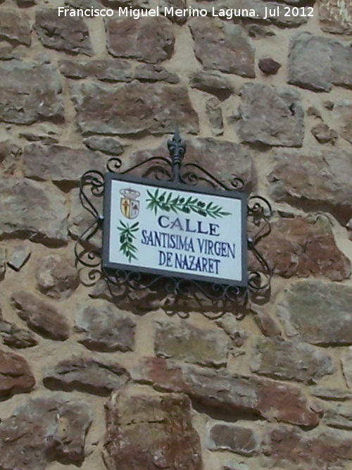 Plaza de la Iglesia de Camporredondo - Plaza de la Iglesia de Camporredondo. Placa