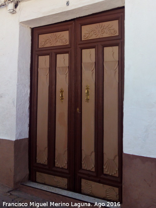 Puerta - Puerta. Calle Amador Chercoles - Santisteban del Puerto