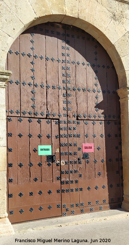 Puerta - Puerta. Durante el Covid. Ermita de la Virgen de la Estrella - Navas de San Juan