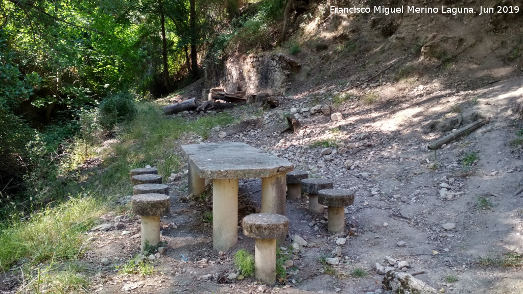 Caada de las Hazadillas - Caada de las Hazadillas. Mesa