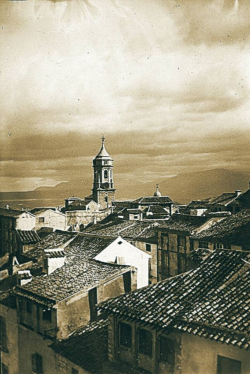 Barrio de San Ildefonso - Barrio de San Ildefonso. Foto antigua