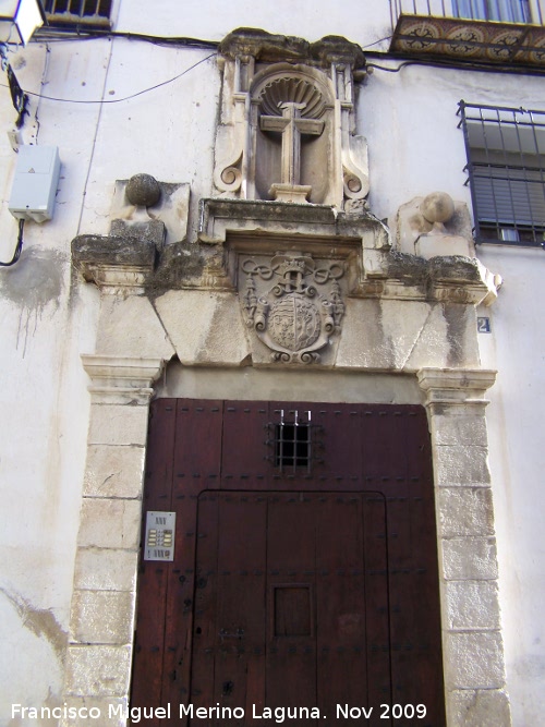 Portada del Hospital de la Vera Cruz - Portada del Hospital de la Vera Cruz. 