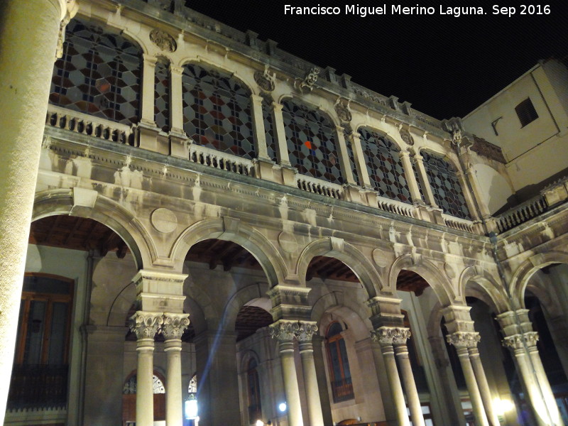 Palacio de la Diputacin - Palacio de la Diputacin. Por la noche