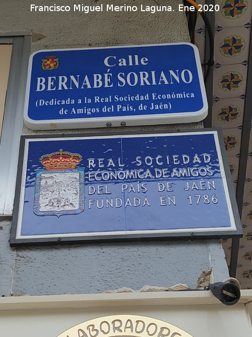 Real Sociedad Econ�mica de Amigos del Pa�s - Real Sociedad Econ�mica de Amigos del Pa�s. Placa