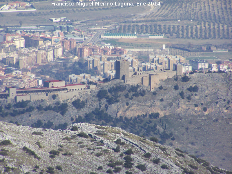 Castillo de Santa Catalina - Castillo de Santa Catalina. Desde Jabalcuz