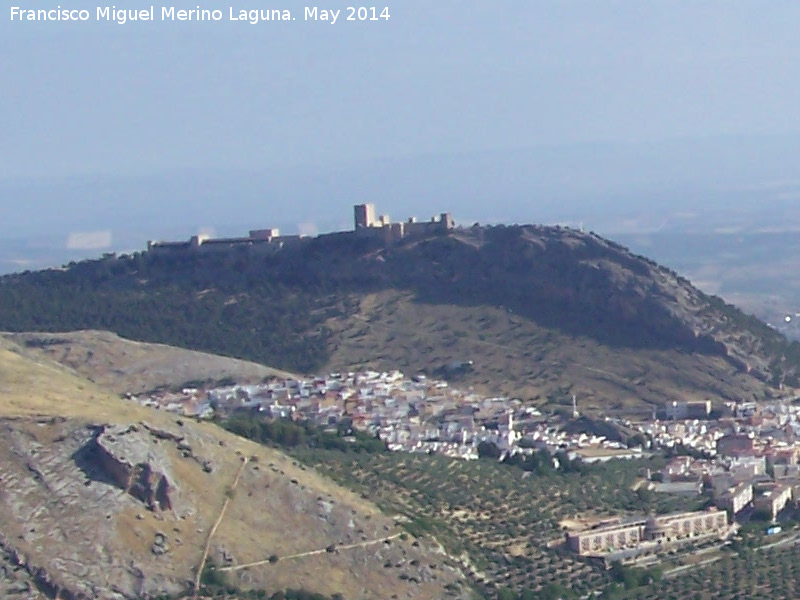 Castillo de Santa Catalina - Castillo de Santa Catalina. Desde las Peas de Castro