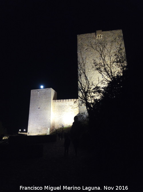 Castillo Nuevo de Santa Catalina - Castillo Nuevo de Santa Catalina. Con la Super Luna