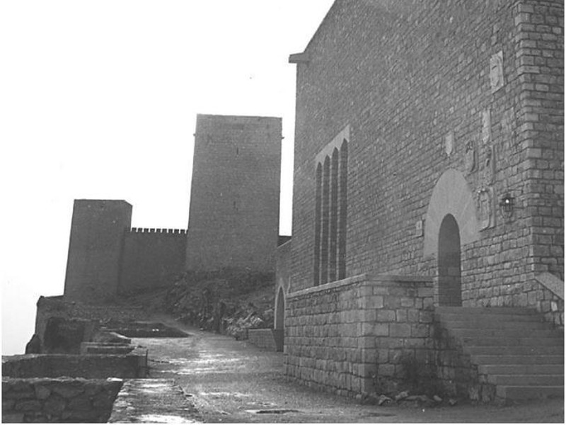 Castillo Nuevo de Santa Catalina - Castillo Nuevo de Santa Catalina. Foto antigua