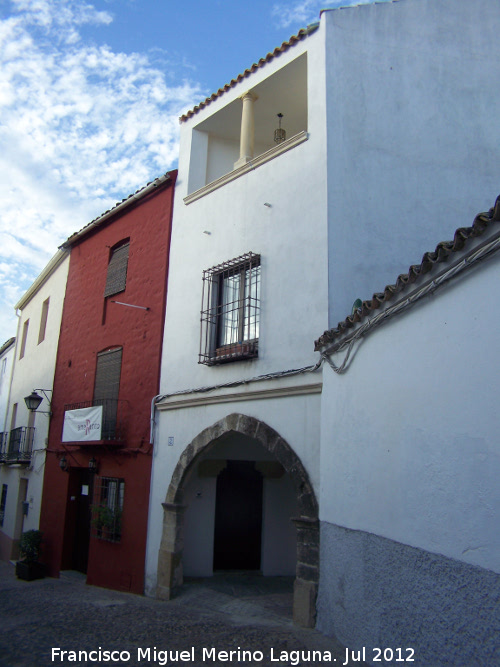 Casa de la Calle de los Hortelanos n 4 - Casa de la Calle de los Hortelanos n 4. Fachada