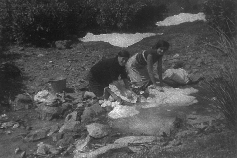 Lavadero de La Cndila - Lavadero de La Cndila. Foto antigua