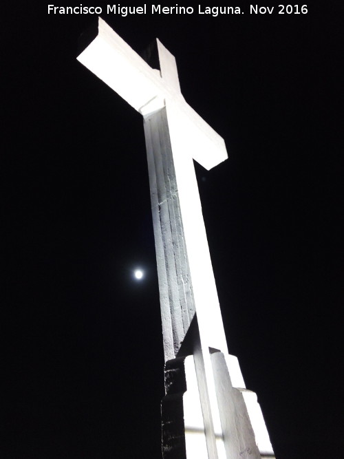 Cruz del Castillo - Cruz del Castillo. Con la Super Luna