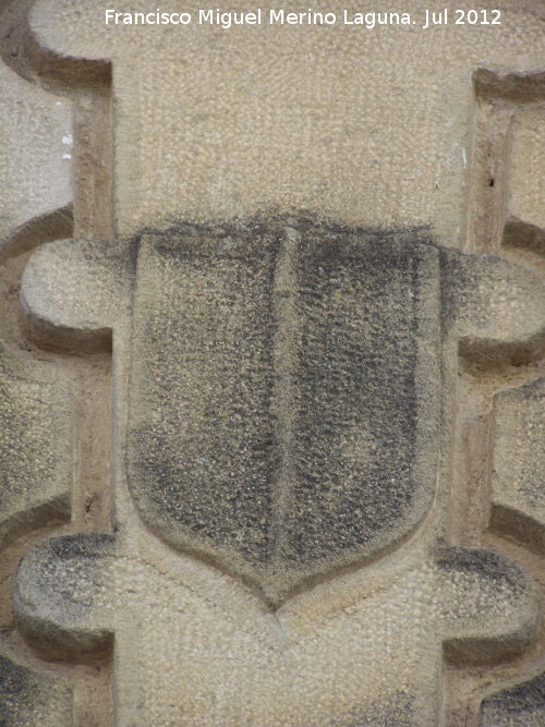 Casa del Callejn de Ventaja n 12 - Casa del Callejn de Ventaja n 12. Escudo de la clave