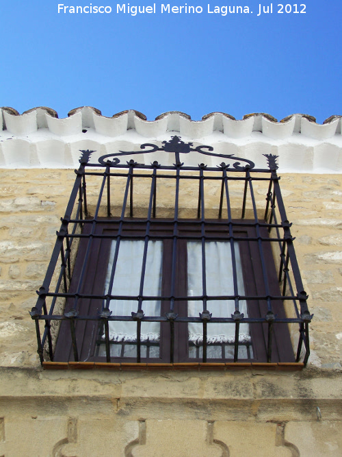 Casa del Callejn de Ventaja n 12 - Casa del Callejn de Ventaja n 12. Ventana principal