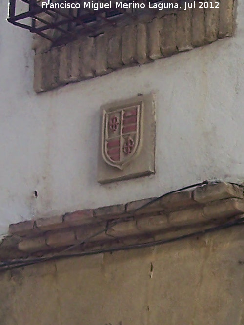 Casa de la Calle Beltrn de la Cueva n 24 - Casa de la Calle Beltrn de la Cueva n 24. Escudo