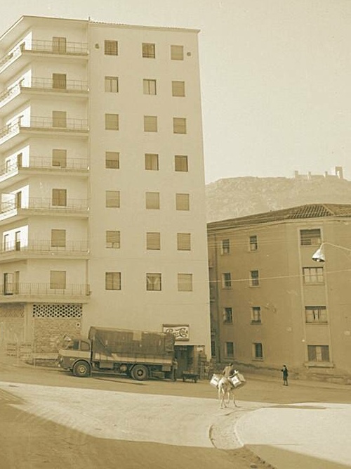 Calle Pintor Zabaleta - Calle Pintor Zabaleta. Foto antigua