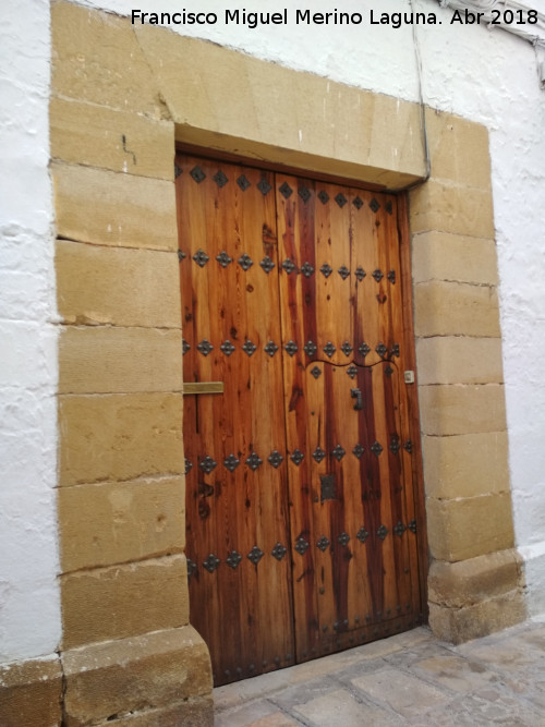 Casa de la Calle Matillas n 4 - Casa de la Calle Matillas n 4. Portada