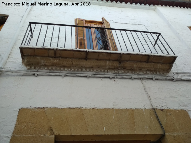 Casa de la Calle Matillas n 4 - Casa de la Calle Matillas n 4. Balcn