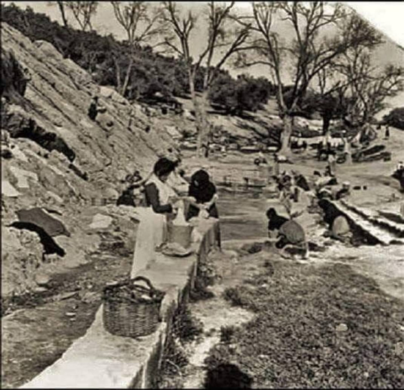 Lavadero de la Fuente de la Pe�a - Lavadero de la Fuente de la Pe�a. Foto antigua