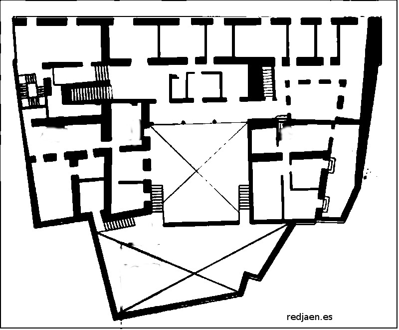 Palacio de Villarreal - Palacio de Villarreal. Plano