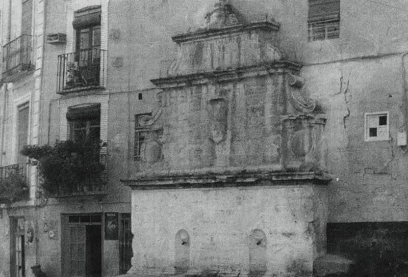 Fuente del Arrabalejo - Fuente del Arrabalejo. Foto antigua