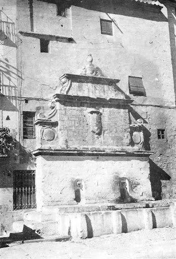 Fuente del Arrabalejo - Fuente del Arrabalejo. Foto antigua