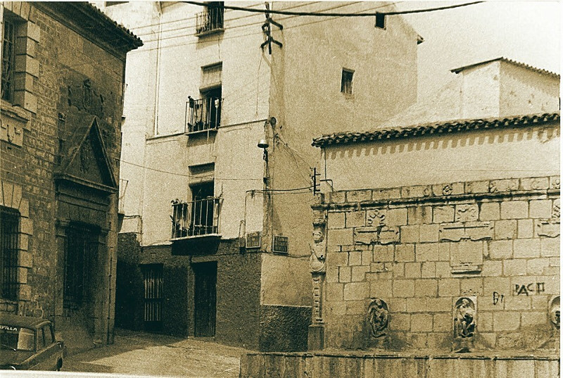 Fuente de Los Caos - Fuente de Los Caos. Foto antigua