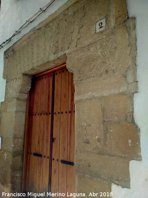 Casa de la Calle Hernn Crespo n 2 - Casa de la Calle Hernn Crespo n 2. Portada