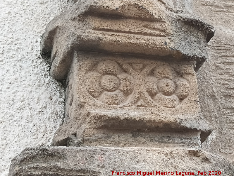 Casa de la Calle Parras n� 16 - Casa de la Calle Parras n� 16. Detalle