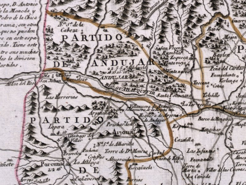 Ermita de San Julin - Ermita de San Julin. Mapa 1787