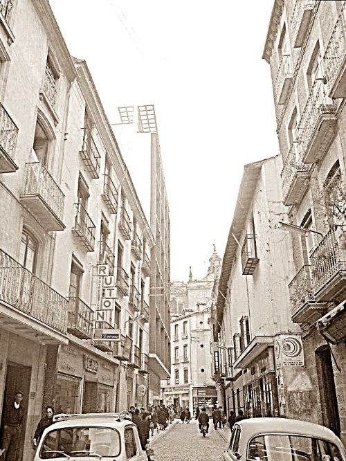 Calle lamos - Calle lamos. Foto antigua