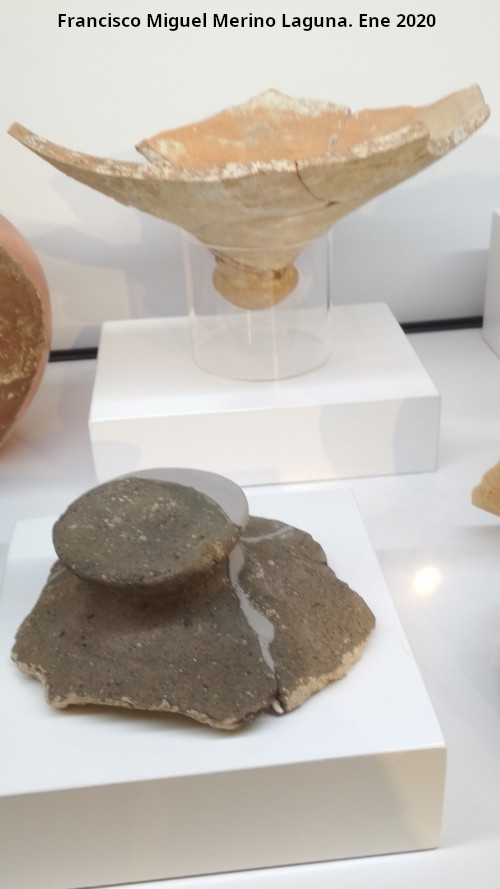 Palacio ibero del Cerro de la Merced - Palacio ibero del Cerro de la Merced. Exposici�n en el Museo Ibero de Ja�n