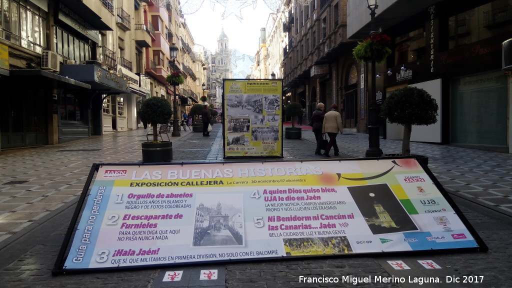 Calle Bernab Soriano - Calle Bernab Soriano. Exposicin callejera