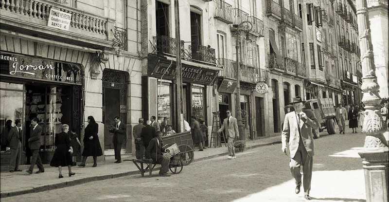 Calle Bernab Soriano - Calle Bernab Soriano. Foto antigua