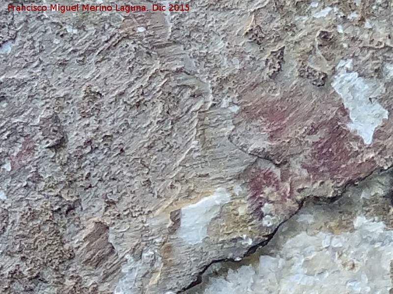 Pinturas rupestres de la Cueva de la Arena - Pinturas rupestres de la Cueva de la Arena. Pinturas rupestres superiores