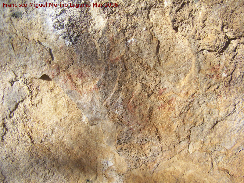 Pinturas rupestres de la Cueva del Depsito Grupo II - Pinturas rupestres de la Cueva del Depsito Grupo II. Panel