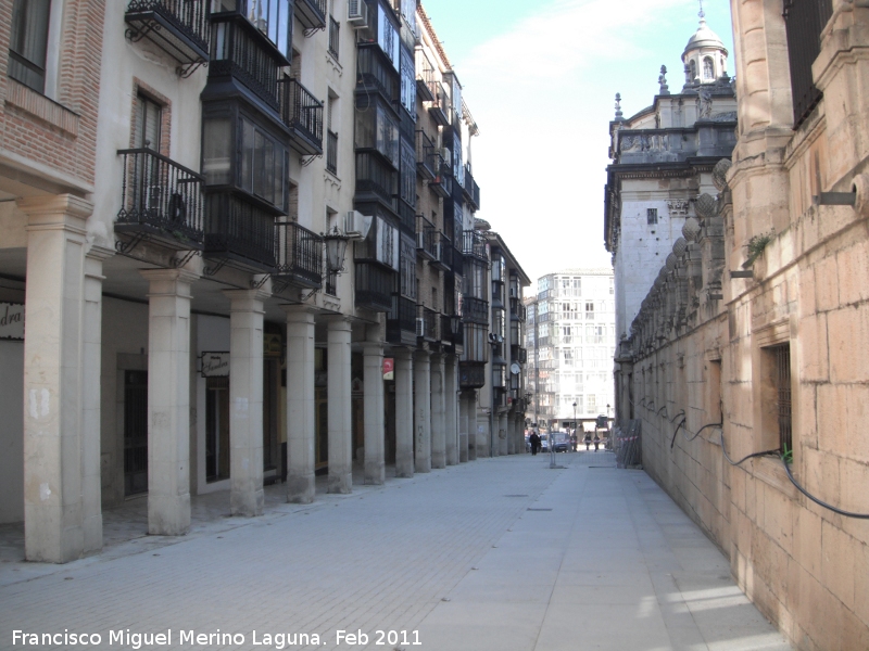 Calle Campanas - Calle Campanas. En obras