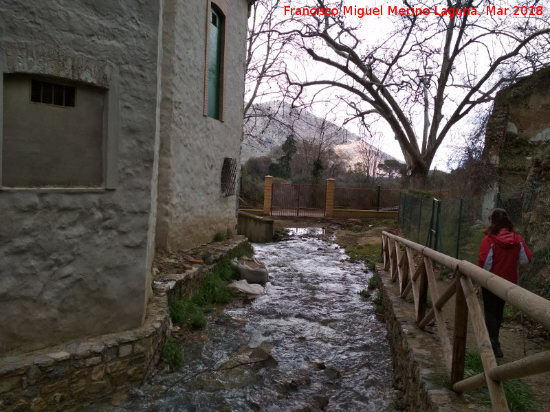 Arroyo de los Baos - Arroyo de los Baos. A su paso por el Balneario