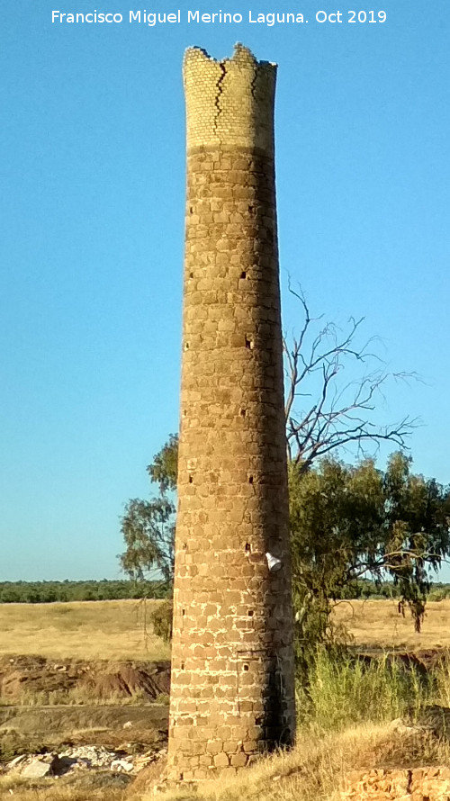 Pozo Palmerston - Pozo Palmerston. Chimenea