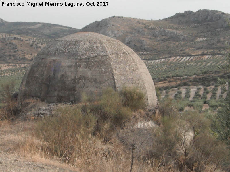 Bunkers del Cerro de las Chabolas - Bunkers del Cerro de las Chabolas. Nido de ametralladoras