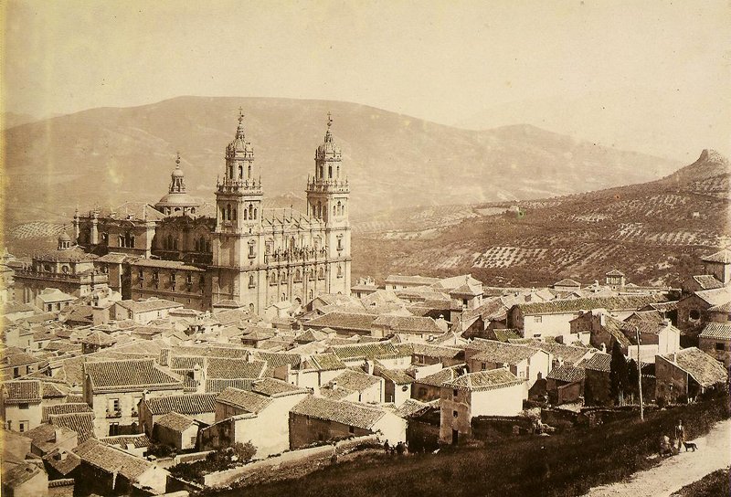 Catedral de Jan - Catedral de Jan. Foto antigua